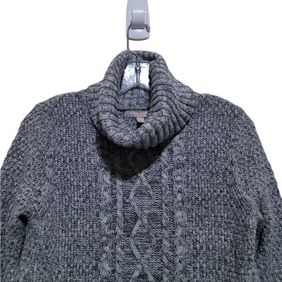 Banana Republic Women's Gray Turtleneck Knitted LongSleeve Sweater Sz XSmall - Picture 3 of 7